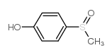 4-(methylsulfinyl)phenol structure