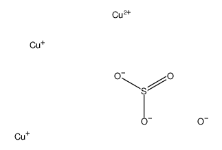 copper,copper(1+),disulfite Structure