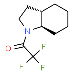 1H-Indole, octahydro-1-(trifluoroacetyl)-, trans-(-)- (9CI) Structure