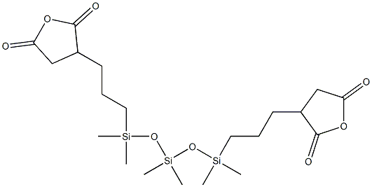 SUCCINIC ANHYDRIDE TERMINATED POLYDIMETHYLSILOXANE Structure