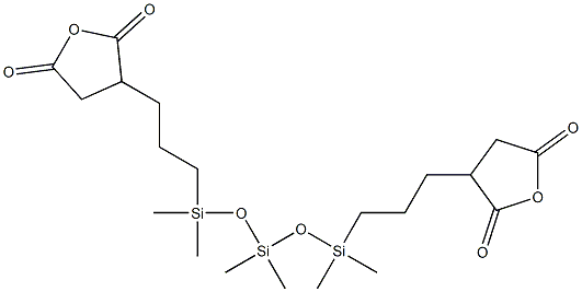 SUCCINIC ANHYDRIDE TERMINATED POLYDIMETHYLSILOXANE structure