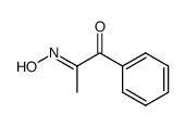 (E)-2-(肟基)-1-苯基丙-1-酮结构式