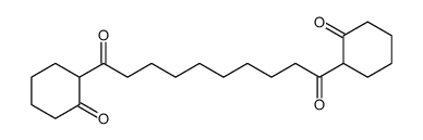 1,10-Bis(2-oxocyclohexyl)-1,10-decanedione structure