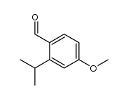 2-isopropyl-4-methoxybenzaldehyde Structure