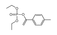 diethyl 1-(4-methylphenyl)ethenyl phosphate Structure