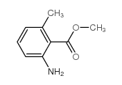 2-氨基-6-甲基苯甲酸甲酯结构式