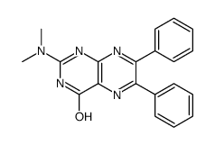 2-(dimethylamino)-6,7-diphenyl-1H-pteridin-4-one Structure