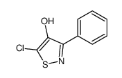 5-Chloro-3-phenylisothiazol-4-ol Structure