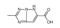 1H-Pyrazolo[1,5-b][1,2,4]triazole-6-carboxylicacid,2-methyl-(9CI)结构式