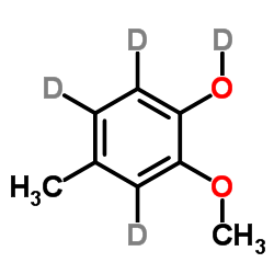 Creosol-d4结构式