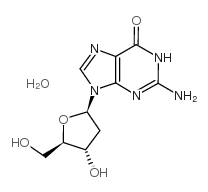 2'-DEOXYGUANOSINE HYDRATE Structure