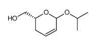 (R)-6-hydroxymethyl-2-isopropyloxy-5,6-dihydro-2H-pyran Structure