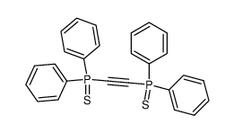 tetra-P-phenyl-P,P'-ethynediyl-bis-phosphine sulfide结构式