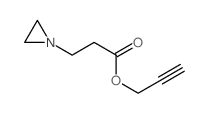 1-Aziridinepropanoicacid, 2-propyn-1-yl ester结构式