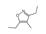 3,5-diethyl-4-methyl-isoxazole Structure