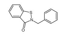 2-benzyl-1,2-benzothiazol-3-one Structure