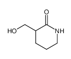 3-(Hydroxymethyl)piperidin-2-one Structure