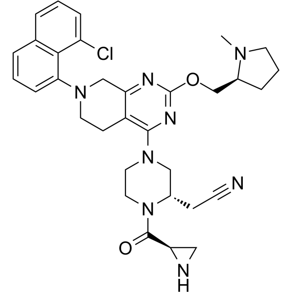 KRAS G12D inhibitor 6结构式