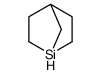 1-silabicyclo[2.2.1]heptane Structure