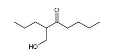 4-hydroxymethyl-nonan-5-one Structure