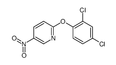 2-(2,4-dichlorophenoxy)-5-nitropyridine Structure