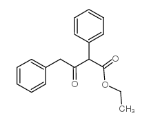 Benzenebutanoic acid, b-oxo-a-phenyl-, ethyl ester Structure