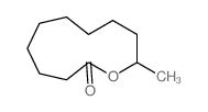 Oxacycloundecan-2-one,11-methyl-结构式