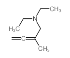 2,3-Butadien-1-amine,N,N-diethyl-2-methyl-结构式