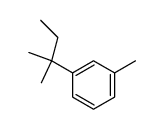 m-(1,1-dimethylpropyl)toluene Structure