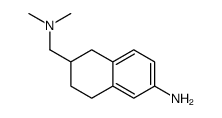 6-((dimethylamino)Methyl)-5,6,7,8-tetrahydronaphthalen-2-amine structure