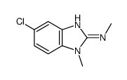 1H-Benzimidazol-2-amine,5-chloro-N,1-dimethyl-(9CI) Structure