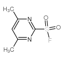 4,6-DIMETHYL-PYRIMIDINE-2-SULFONYL FLUORIDE Structure