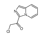 Ethanone, 2-chloro-1-imidazo[1,5-a]pyridin-3-yl- (9CI) Structure