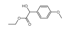 Ethyl-[2-hydroxy-2-(4-methoxyphenyl)acetat] Structure
