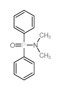 N, N-Dimethyldiphenylphosphinamide结构式