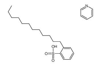 2-dodecylbenzenesulfonic acid,pyridine Structure