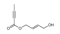 4-hydroxybut-2-enyl but-2-ynoate结构式