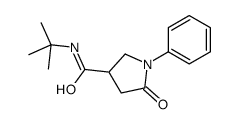 (N-tert-Butyl)-(phenyl-1-pyrrolidone-2-carboxamide-4)结构式