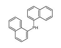 di(1-naphthyl)phosphine Structure
