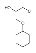 1-chloro-3-cyclohexyloxypropan-2-ol结构式