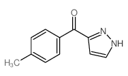 Methanone,(4-methylphenyl)-1H-pyrazol-3-yl-结构式