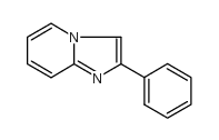 2-苯基咪唑并[1,2-a]吡啶结构式