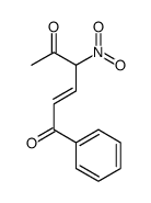 4-nitro-1-phenylhex-2-ene-1,5-dione Structure