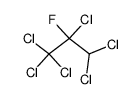 1,1,1,2,3,3-hexachloro-2-fluoro-propane Structure