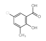 5-chloro-2-hydroxy-3-methyl-benzoic acid picture
