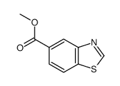 苯并[d]噻唑-5-羧酸甲酯结构式