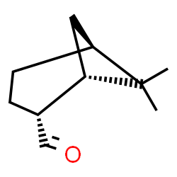 (1α,2α,5α)-6,6-dimethylbicyclo[3.1.1]heptane-2-carbaldehyde结构式