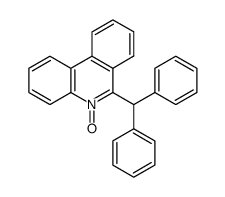 6-diphenylmethylphenanthridine N-oxide Structure