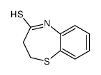 3,5-dihydro-2H-1,5-benzothiazepine-4-thione Structure