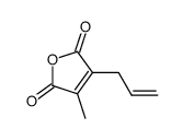 2,5-Furandione, 3-methyl-4-(2-propenyl)- (9CI) structure